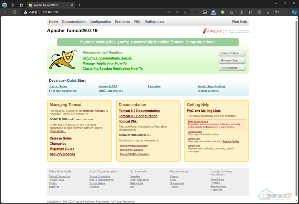 图片[17]-Linux 系统 Tomcat 安装配置教程（以 RedHat 9.2 上安装 Tomcat 9.0.19 为例）-地理信息云