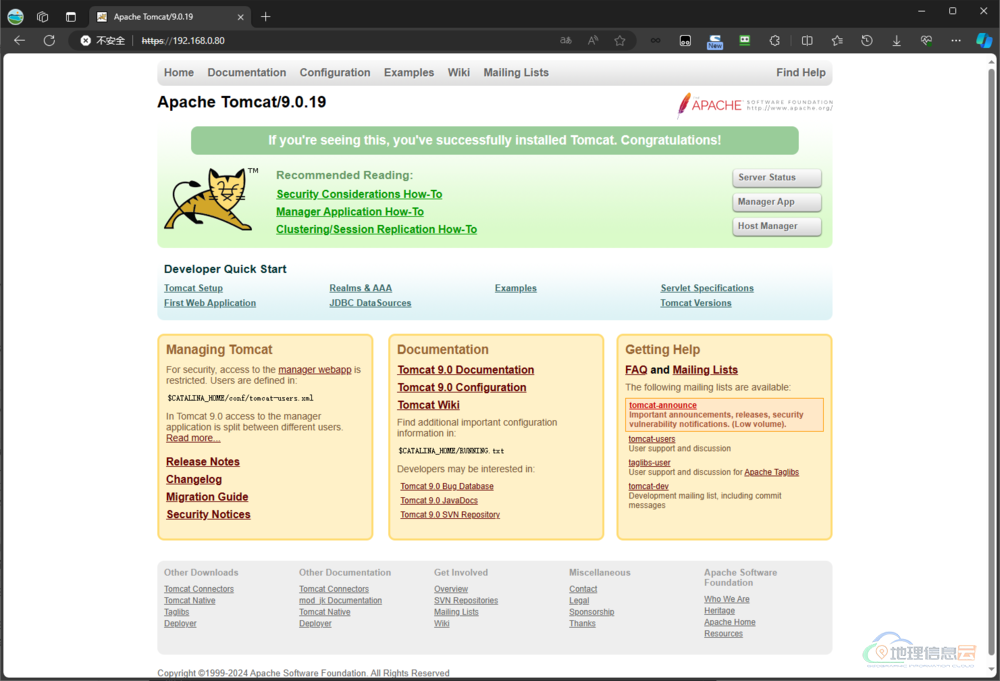 图片[18]-Linux 系统 Tomcat 安装配置教程（以 RedHat 9.2 上安装 Tomcat 9.0.19 为例）-地理信息云